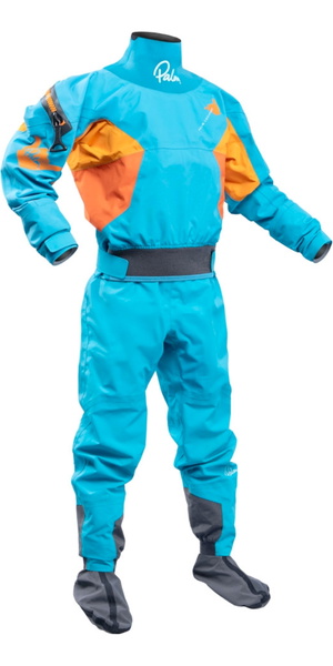 2026 Palm Junior Rocket Kayak Drysuit 13786 - Aqua